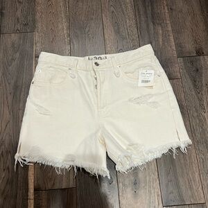 Free People Makai Shorts size 29 off white